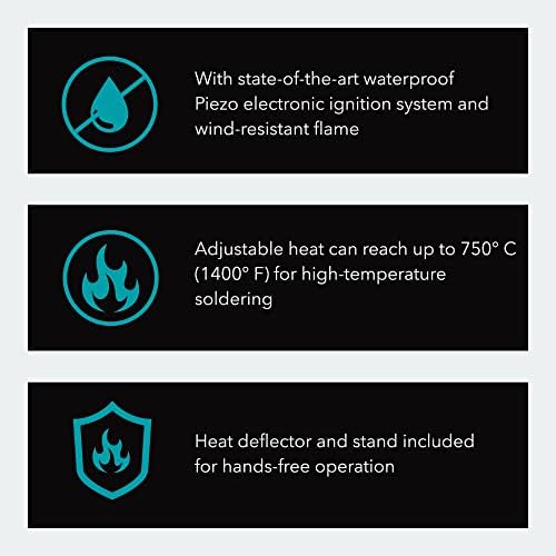 Solder-It Red Ultra Therm Flameless Heat Gun (MJ-950) | Cordless Heat Gun with Wide Nozzle | Heavy Duty Mini Heat Gun for Crafts, Heat Shrink, and PVC Bending