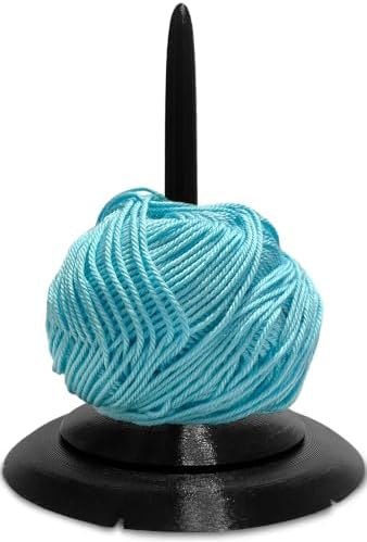 Yarn Holder Spinner For Crocheting And Knitting | Compact Design (Assembly Required)