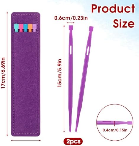 2pcs That Purple Thang Sewing Tools, Quilting Supplies for Sewing Kit Projects, Multifunctional Sewing Accessories and Supplies for Sewing Craft Projects Use