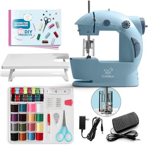 CraftBud Mini Sewing Machine for Beginners, Adults and Kids Sewing Machine