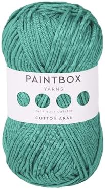 Paintbox Yarns 100% Cotton Aran Yarn 1.76oz / 50g, 93yds / 85m