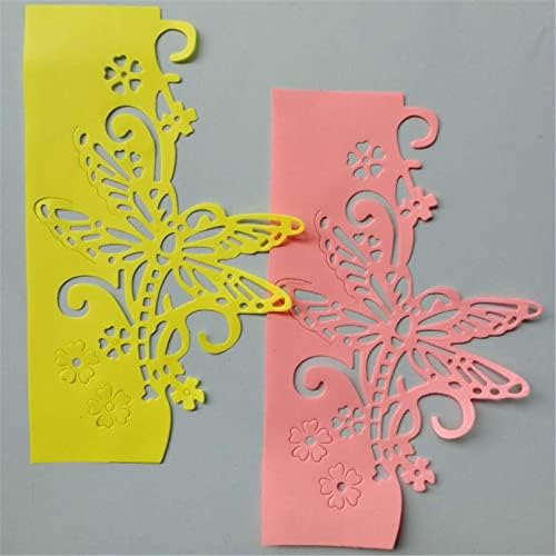 Scrapbooking Die-Cuts for Card Making, Christmas Metal Cutting Dies, Paper Craft Punch Template, Background Embossing Stencils, DIY Album Décor (Dragonfly-15.5x9.3cm)