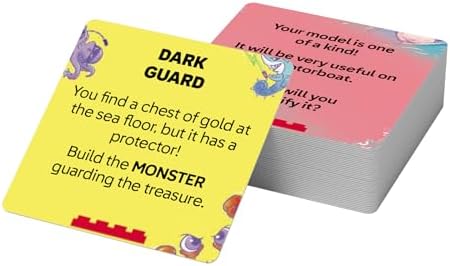 LEGO Recreate Activity Cards – Ocean | Imaginative Building Game with 30+ Activity Cards & 25 LEGO Elements | Ages 6+ | Screen-Free Creativity