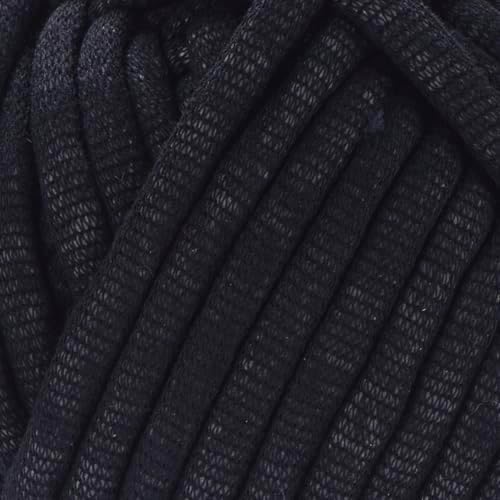 YarnArt Crochet Knitting Cord Yarn - Home Decoration for Baskets, Mats, Rugs, Underpads, Cushions, Blankets, Bags, Cat - Dog Beds - Super Bulky(6) - 8.80 Oz - 80 Yard - 1 Skein (750-BLACK)