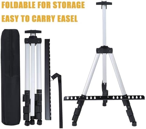 MXG Aluminum Art Easel,Professional Display Easel for Painting & Sign