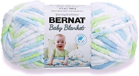 Bernat Baby Blanket Yarn for Crocheting Soft, Funny Prints