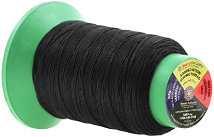 Mandala Crafts Size 207 630D T210 12 Neutral Bonded Nylon Thread, 1080 YDs