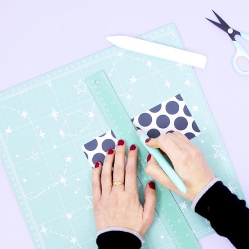 Craftelier - Self Healing Cutting Mat – 8x12 in | Durable Craft Mat for Sewing, Fabric, Model Building & Scrapbooking | Thick, Sturdy & Easy to Clean Cutting Board for Crafts (12 x 12)