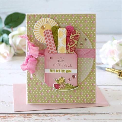 Medicine Box Adhesive Bandage Metal Cutting Dies for Card Making