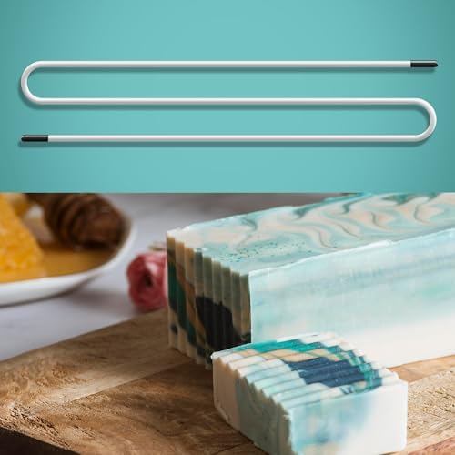 1pc Soap Swirl Tools, Soap Making Supplies Bendable Soap Swirling Tool Cold Process Adjustable Hanger Swirl Tool for DIY Soap,Fit Molds Up to 18“