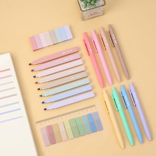 Mr. Pen- Aesthetic Highlighters and Gel Pens, 16 Pack