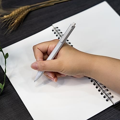 DSTELIN 10 inch x 7.5 inch, 100GSM, Blank Spiral Notebook, 1-Pack, Soft Cover, Sketch book, 120 Pages / 60 Sheets, (Black)