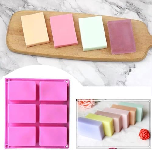 DIY Soap Making Kit, 148 Pieces with Pink Silicone Flower Molds, Handmade Gift Tags, Kraft Paper Bags, Thank You Stickers, Jute Twine for Professional Crafting