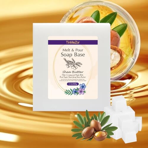 Shea Butter Soap Base, Melt and Pour Soap Base for Soap Making 2 LB