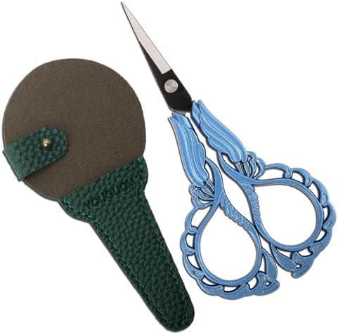 YOUGUOM Sharp Crochet Scissors, Small Sewing Embroidery Shears