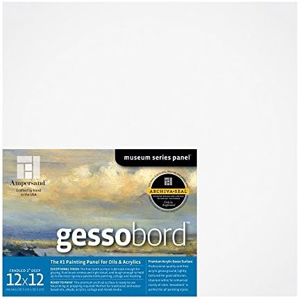 Ampersand Gessobord 1.5 Inch Cradle 12X12