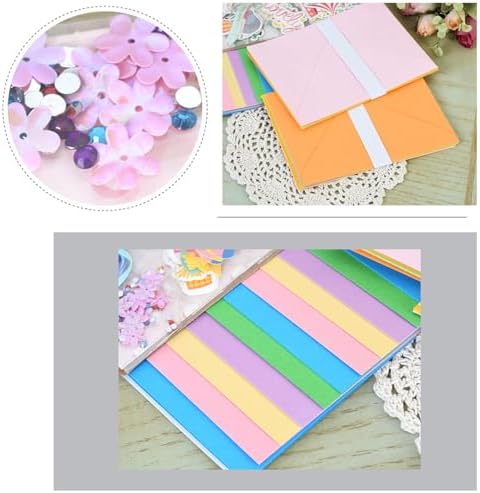 Huralona Greeting Card Making Supplies Envelope Kit Gift Anniversary Craft | Handmade DIY Card Kits 15 Cards 15 Envelopes with Accessories for Birthday Thanksgiving Christmas Wedding Invitation
