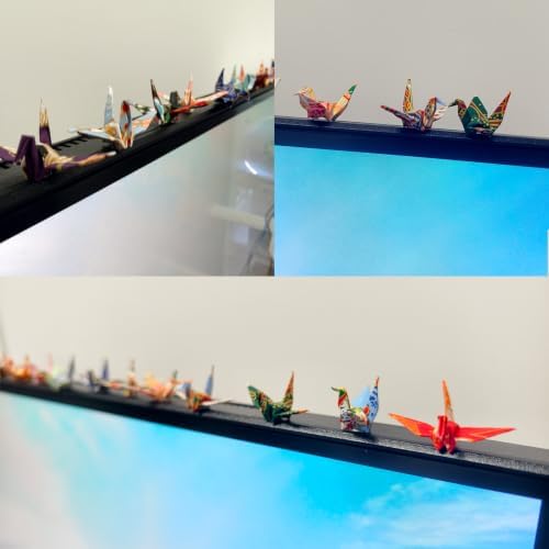 50 PCS Premade Mini Japanese Paper Cranes, Hand‑Folded Origami Decor