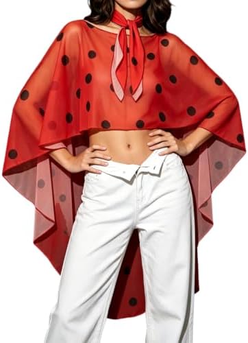 Women Sheer Poncho Shawl Top Lightweight Knit Pullover Beach Cover Up Tops