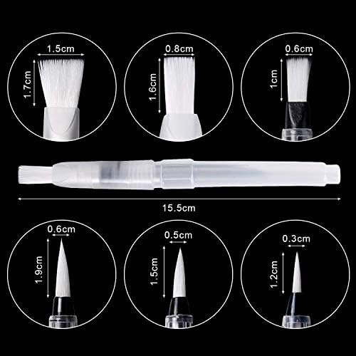 UPINS 12 Piece Water Color Brush Pen Set for Watercolor Paint Markers