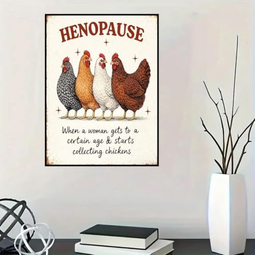 Lophomie Diamond Art Kits for Adults, 5D Chicken Diamond Painting Kit