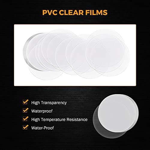 BEAMNOVA 500 Sets 44mm / 1.73 in Button Supplies for Pin Maker Machine