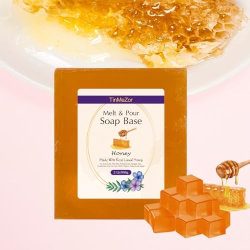 Honey Soap Base, Melt and Pour Soap Base for Soap Making 2 LB