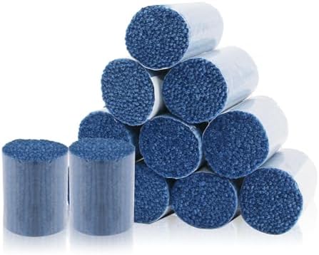 AKZYTUE 12 Rolls Latch Hook Yarn, Precut Rug Yarn for Latch Hook Kits, Crochet Yarn Bundles for Latch Hook Rug Making, DIY Tapestry Crafts for Adults & Beginners,Royal Blue