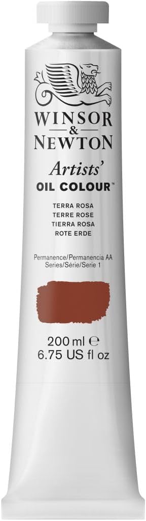Winsor & Newton Artists' Oil Paint, 200ml Tube, Terra Rosa