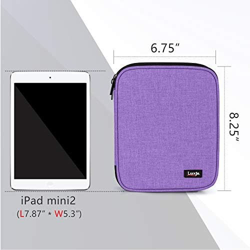 LUXJA Carrying Bag Compatible with Cricut Pen Set & Basic Tool Set, Purple