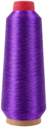 Mandala Crafts Metallic Lavender Embroidery Floss for Sewing, 3281 Yard Spool