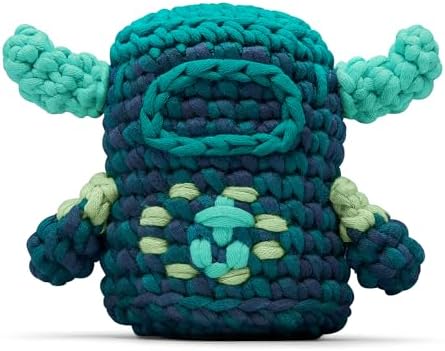 The Woobles Minecraft Crochet Kit for Beginners (Warden)