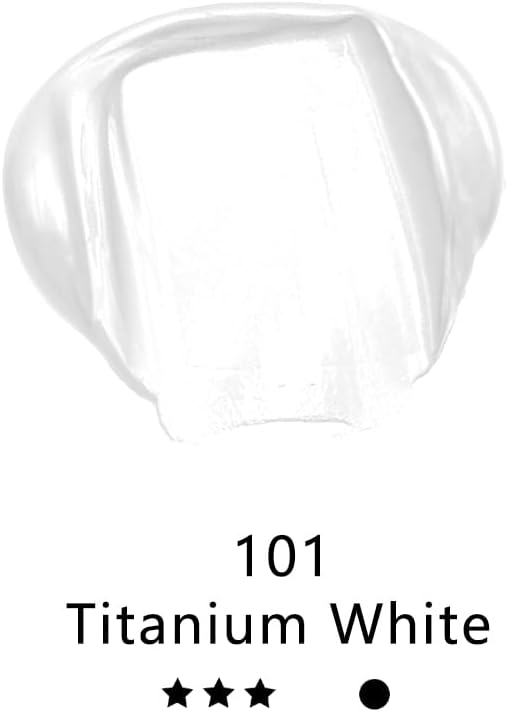 Artecho Titanium White Acrylic Paint 1000ml / 33.8 fl oz Pump Dispenser