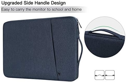 Waterproof Graphics Drawing Artists Tablet Sleeve Bag Compatible with Huion KAMVAS Pro 13 GT-133, XP-Pen Artist 12/13 Pro/14 Carrying Case(Navy Blue)