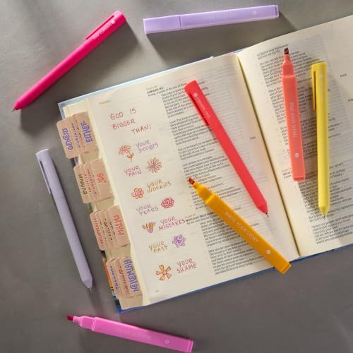 DIVERSEBEE Aesthetic Highlighters and Gel Pens, No Bleed (Inspire)