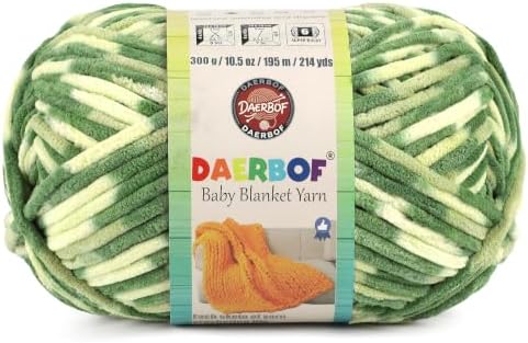6 Super Bulky Blanket Yarn for Crocheting - Chunky Chenille Variegated Yarn