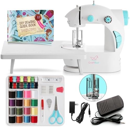 CraftBud Mini Sewing Machine for Beginners, Adults and Kids Sewing Machine