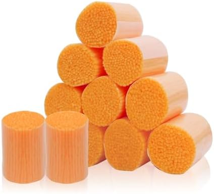 AKZYTUE 12 Rolls Latch Hook Yarn, Precut Rug Yarn for Latch Hook Kits, Crochet Yarn Bundles for Latch Hook Rug Making, DIY Tapestry Crafts for Adults & Beginners,Amber Yellow