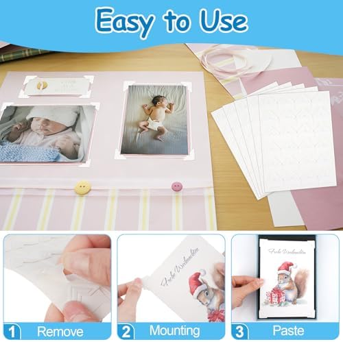 432 Pcs Photo Corners Self Adhesive, Photo Corners for Scrapbooking