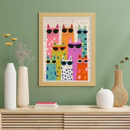 Benjenes Cat Diamond Art Kit for Adults
