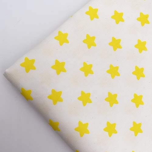 Cotton Fabric DIY Making Supplies Quilting Patchwork Fabric Fat Quarter Bundles DIY for Quilting Cotton Patchwork Cushions (Crown Bear, 20" x 20")