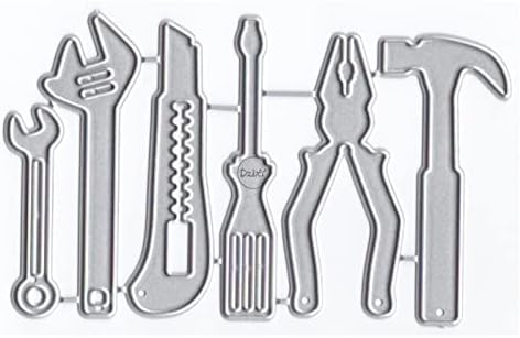 Wrenches Screwdriver Metal Cutting Dies for Card Making