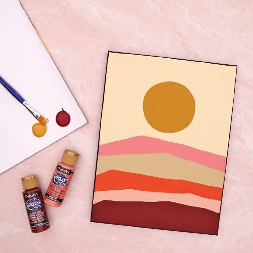 Boho Vibes Acrylic Paint Set, Set of 12, 2 fl oz