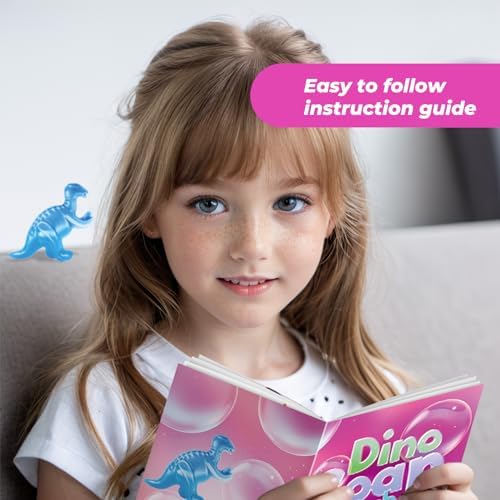 Dino Soap Making Kit, DIY STEM Craft, Gift for Girls & Boys 8+
