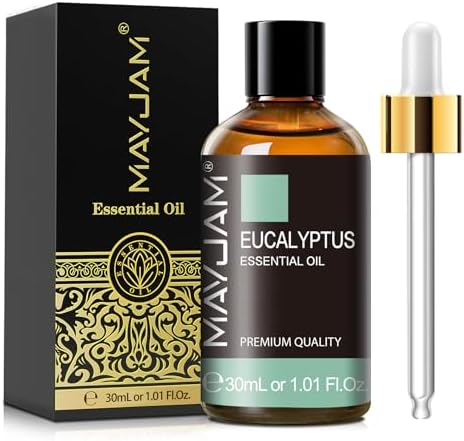 MAYJAM Eucalyptus Essential Oil for Diffuser Soap Candle Making, 1.01fl.oz