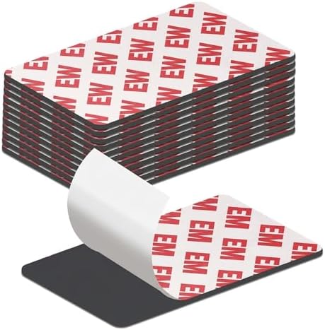 Magnetic Tape 1x3 Inch 16 Pack, Strong Adhesive Magnets for Crafts