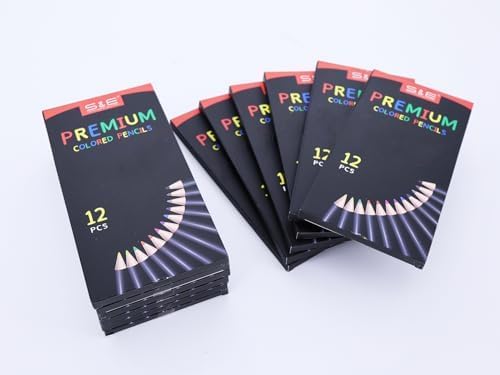 S & E TEACHER'S EDITION Colored Pencils, 144Pcs