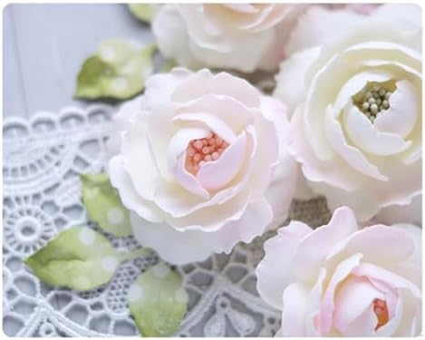 Scrapbooking Die-Cuts for Card Making, Christmas Metal Cutting Dies, Paper Craft Punch Template, Background Embossing Stencils, DIY Album Décor (Flower E)