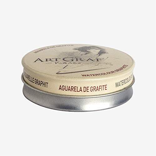 Art Graf Water-soluble Graphite 20g Tin, Grey