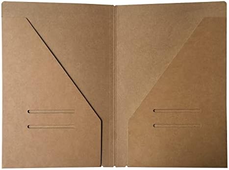 Wanderings Clear Zipper Case and Kraft Card Holder for Refillable Travel Journals - 5.25" x 8.25" (13 x 21cm) - A5 Size